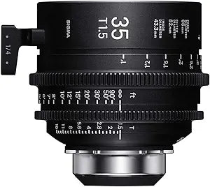 Sigma 4340974 35mm T1.5 FF High-Speed Art Prime Lens PL