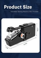 Crucial Handheld Sewing Machine Mini Portable Quick Stitch