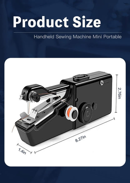 Crucial Handheld Sewing Machine Mini Portable Quick Stitch
