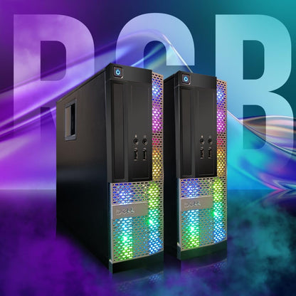 Dell OptiPlex RGB Desktop - i7, 16GB, 512GB SSD, 22" Monitor, Gaming PC (Renewed)