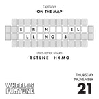 Sony Wheel of Fortune 2019 Day-to-Day Calendar