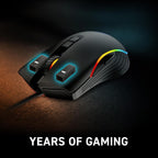 MSI FORGE GM300 Lightweight RGB Gaming Mouse
