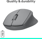 Logitech 910-004908 M330 SILENT Wireless Mouse (Grey)
