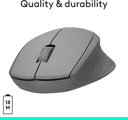 Logitech 910-004908 M330 SILENT Wireless Mouse (Grey)