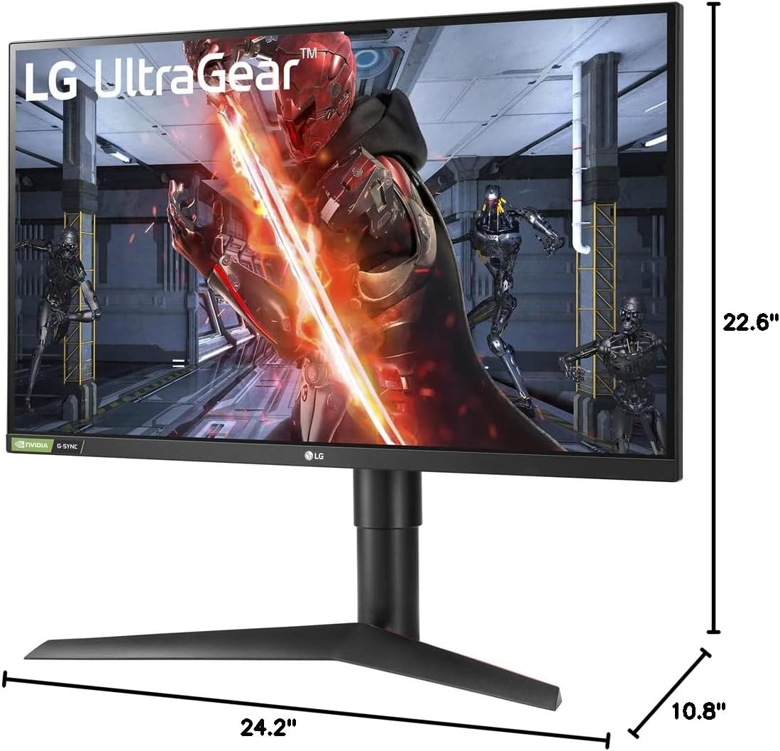 LG 27GL850-B - 27" QHD Ultragear Gaming Monitor G-SYNC
