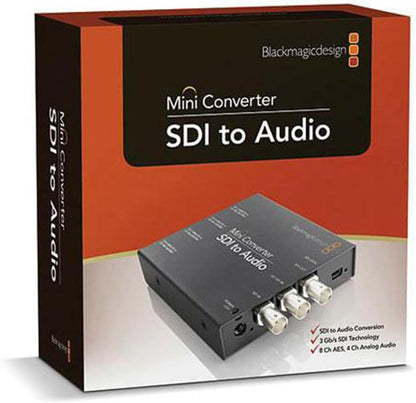 Blackmagic Design CONVMCSAUD SDI to Audio Converter