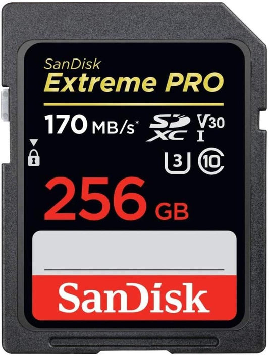 SanDisk SDSDXXY-256G-GN4IN 256GB Extreme PRO SD Card