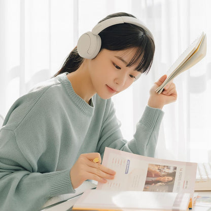 Sony WH-CH520 WZ Wireless Bluetooth On-Ear Headphones - White