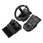 Logitech HEAVY EQUIPMENT BUNDLE Farm Simulator Steering Wheel Renewed