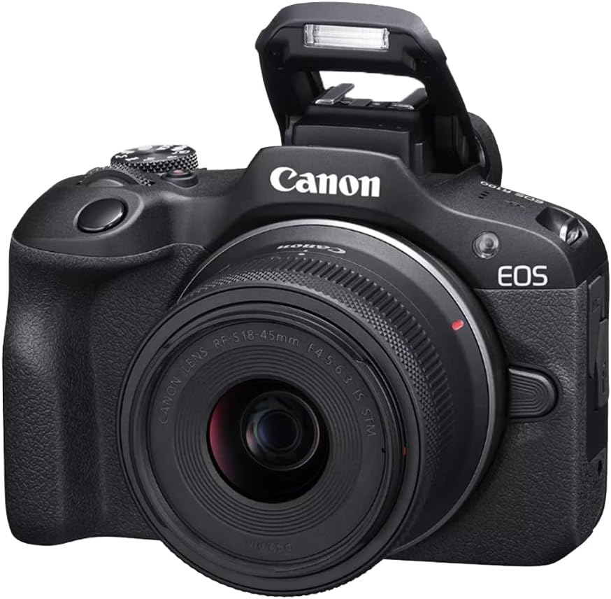 Canon EOS R100 Mirrorless Camera Kit with 18-45mm Lens