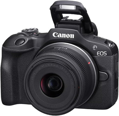 Canon EOS R100 Mirrorless Camera Kit with 18-45mm Lens
