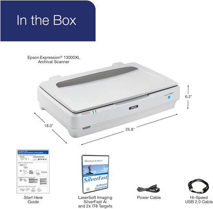 Epson B11B257201 Expression 13000XL Large-Format Flatbed Scanner