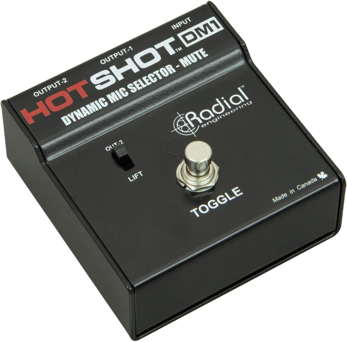 Radial Engineering R8001500 HotShot DM1 Mic Switcher Bundle