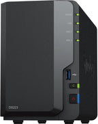 Synology DS223 DiskStation NAS 16TB HDD Storage