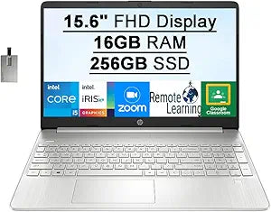HP 2021 15.6" i5 Laptop 16GB 256GB SSD + USB Card