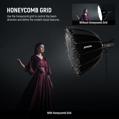 Neewer 10102497 35.4"/90cm Parabolic Softbox Bowens Mount