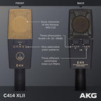 AKG 3059X00240 C414 XLII Stereo Condenser Microphone Pair