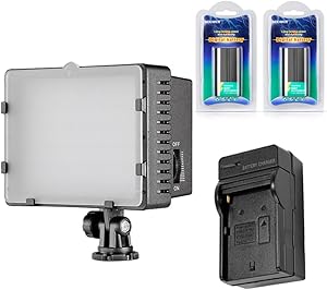 Neewer CN-216 LED Video Light Kit Battery Charger