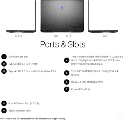 Alienware M16 R2 Ultra 9 RTX 4060 240Hz Gaming Laptop