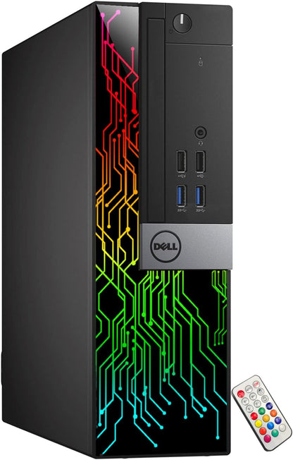 Dell OptiPlex RGB Lights i5 Desktop Gaming PC Renewed