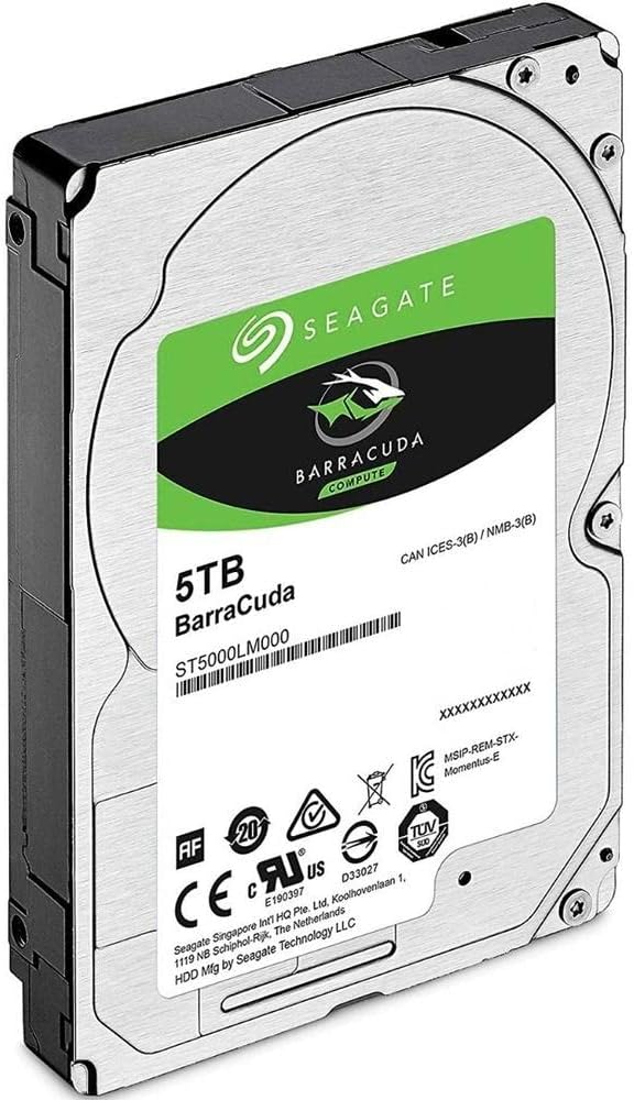 Seagate ST5000LM000 5TB BarraCuda 2.5" Internal HDD