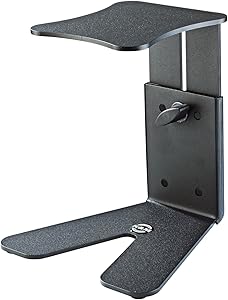 K&M 26772.000.56 Table Monitor/Speaker Stand Black — main product image