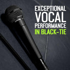 Shure SM58-BLK Pro XLR Dynamic Microphone Black Edition