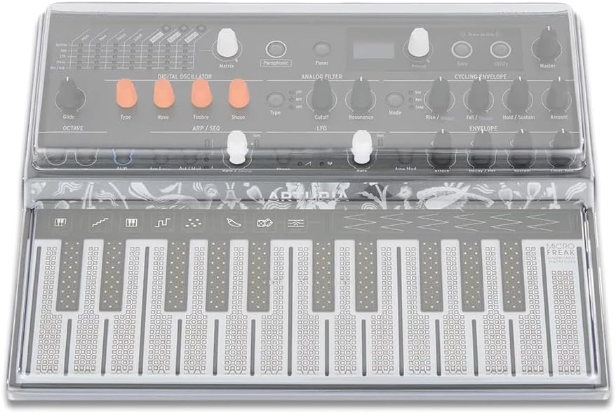 Decksaver DS-PC-MICROFREAK Arturia MicroFreak Polycarbonate Cover