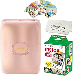 Fujifilm Instax Mini Link 2 Smartphone Printer Bundle Pink — main product image