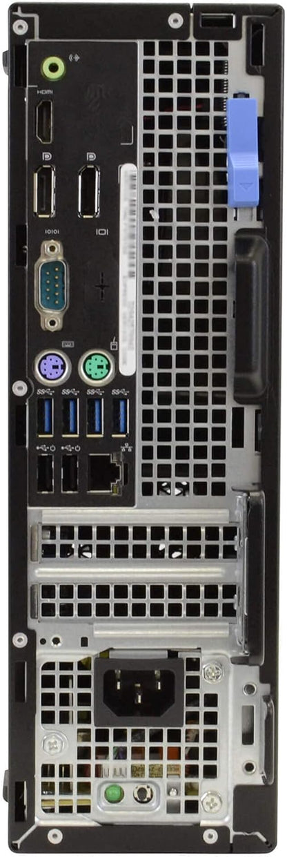 Dell Optiplex 7040 Desktop, i5, 16GB, 500GB SSD, 24" Monitor (Renewed)