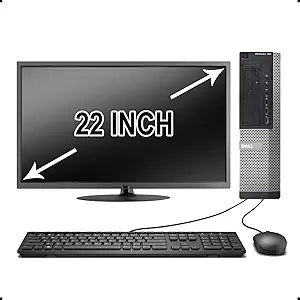 Dell OptiPlex 790 i5 Desktop 22" LCD (Renewed)
