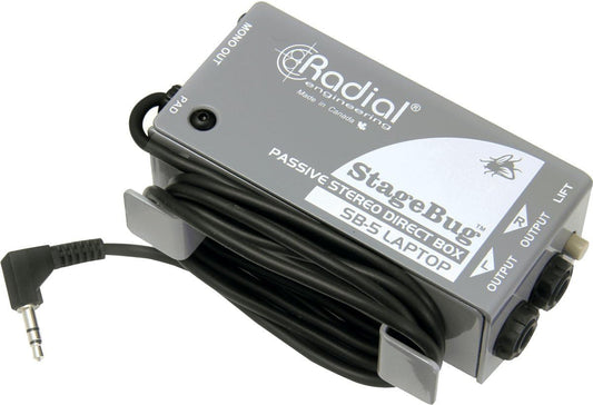 Radial Engineering StageBug SB-5 Passive Laptop DI Box