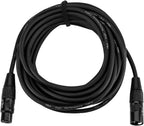 Behringer PMP4000 1600-Watt Powered Mixer FX 3 XLR Cables