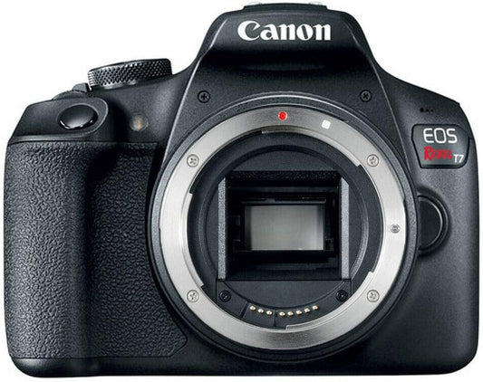 Canon EOS Rebel T7 DSLR Camera Body Only (Renewed)