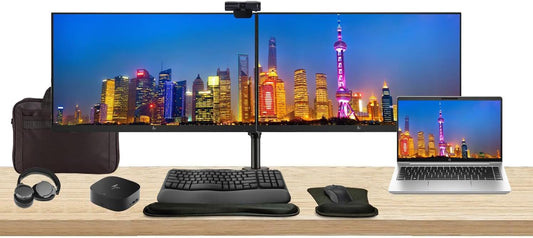 HP ProBook 440 G10 Bundle i5 16GB RAM Dual Monitors