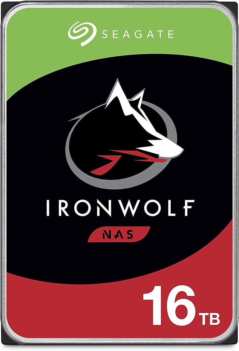 Seagate ST16000VNZ01 IronWolf 16TB NAS HDD — main product image