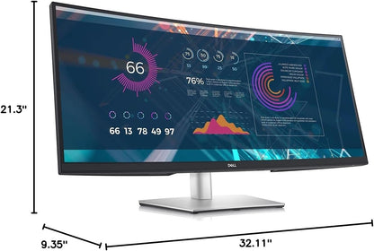Dell P3421W 34-Inch Curved USB-C Ultrawide Monitor
