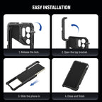 Neewer PA042+PA045S S24 Ultra Phone Cage Video Rig