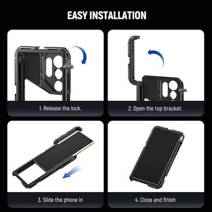 Neewer PA042+PA045S S24 Ultra Phone Cage Video Rig
