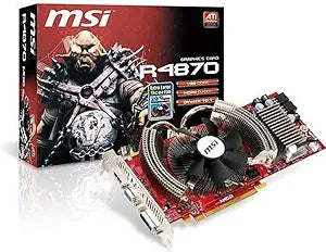 MSI R4870-MD1G Radeon 4870 1GB PCIe Video Card