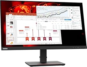 Lenovo ThinkVision S27e-20 27" FHD IPS Monitor Black