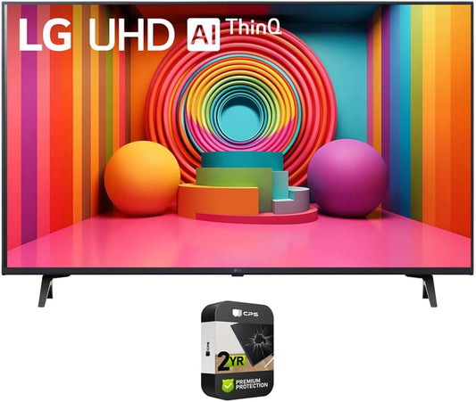 LG E99LG43UT7590PUA 43" 4K UHD Smart TV 2024 + Protection