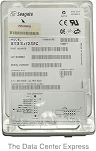 Seagate ST34572WC - Barracuda 4.3GB SCSI Hard Drive