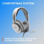 SteelSeries Arctis Nova 1P White Gaming Headset PS5 PC