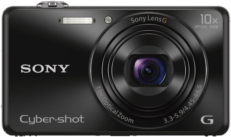 Sony DSCWX220/B Cyber-shot 18.2 MP Digital Camera — main product image