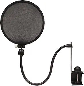 Nady MPF-6 Microphone Pop Filter Clamp On Gooseneck