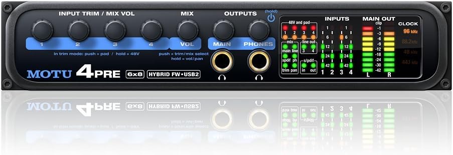 MOTU 4 PRE USB/FireWire Audio Interface