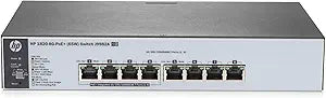 HP J9982A 1820-8G-POE+ Switch Renewed