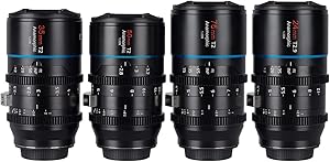 Sirui SR+M4/3 Mars Anamorphic Lens Set MFT Cinema Lens Kit
