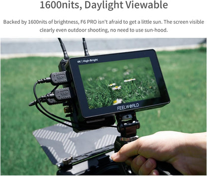 FEELWORLD EA702130 F6 Pro 5.5" 4K HDMI Monitor Kit